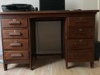 Eik 126x53,5x76, Ophalen of Verzenden, Gebruikt, Bureau