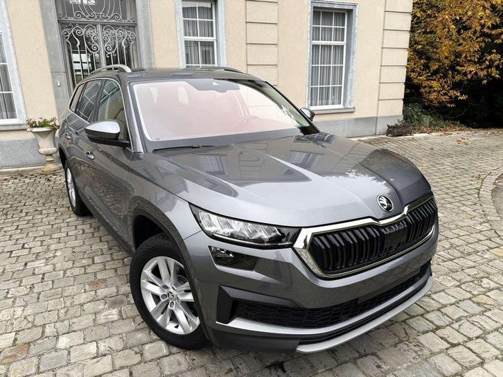 Skoda Kodiaq 1.5 TSI DSG Clever Verwarmd Half Leder, Distron, Autos, Skoda, Achat, Kodiaq, ABS, Caméra de recul, Régulateur de distance