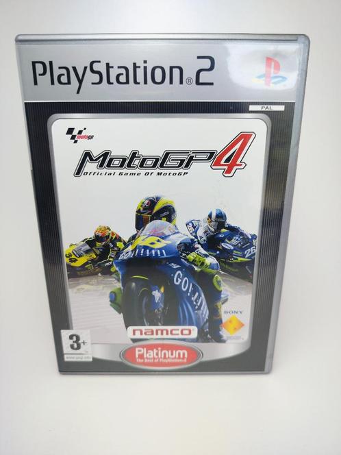 MotoGP 4 [Platinum] – PlayStation 2 (PAL) – Compleet, Games en Spelcomputers, Games | Sony PlayStation 2, Refurbished, Racen en Vliegen