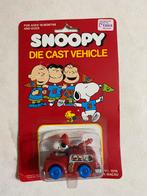 Vintage Snoopy auto Brandweerwagen 1971, Hobby en Vrije tijd, Modelauto's | 1:43