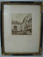 Tekening Innsbruck Gold Zanhl, Antiek en Kunst, Ophalen of Verzenden