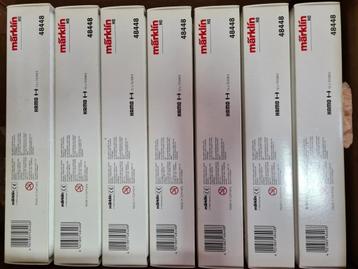 märklin 48448 set ertswagen 7 stuks 21 wagons in okt beschikbaar voor biedingen
