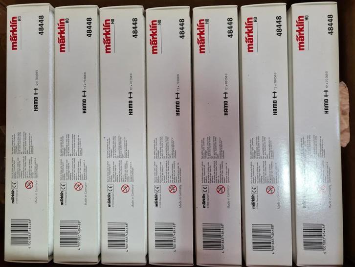 märklin 48448 set ertswagen 7 stuks 21 wagons in okt, Hobby en Vrije tijd, Modeltreinen | H0, Gebruikt, Wagon, Wisselstroom, Märklin