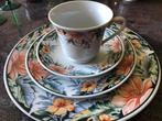 gebloemd koffie servies, Ophalen