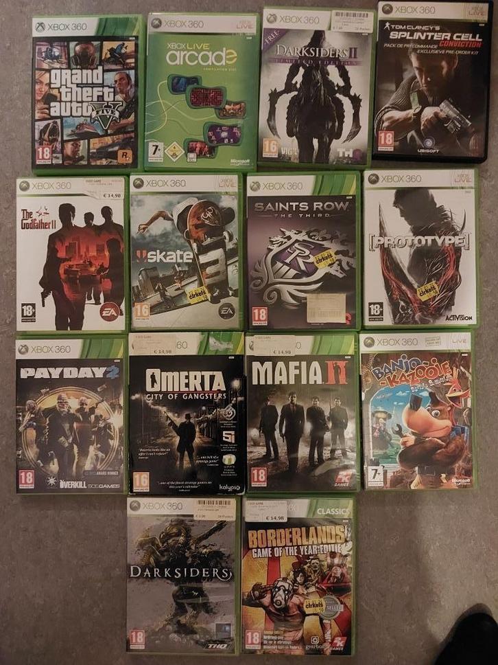 xbox 360 games, Games en Spelcomputers, Games | Xbox 360, Zo goed als nieuw, Ophalen of Verzenden