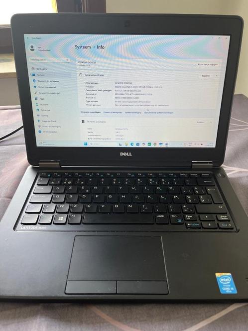 Dell latitude E5250, 8 GB RAM, 128 GB SSD, Intel Core i5-5th, Computers en Software, Windows Laptops, Zo goed als nieuw, 13 inch