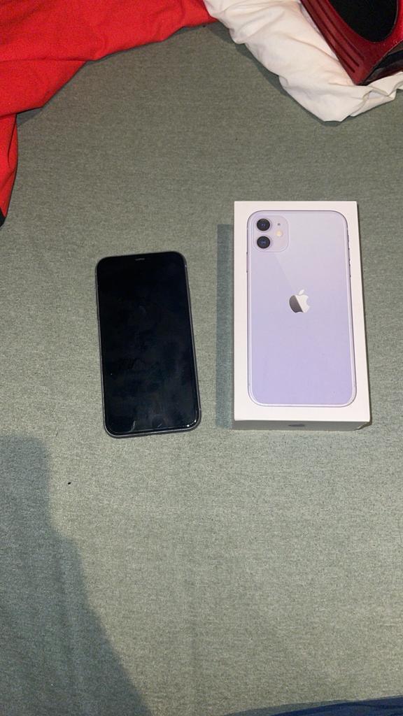 Apple iPhone 11, Telecommunicatie, Mobiele telefoons | Apple iPhone, 64 GB, iPhone 11, Paars, Ophalen