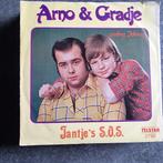 45T Arno & Gradje - Jantje's S.O.S., Cd's en Dvd's, Vinyl Singles, Nederlandstalig, Gebruikt, Ophalen of Verzenden, 7 inch