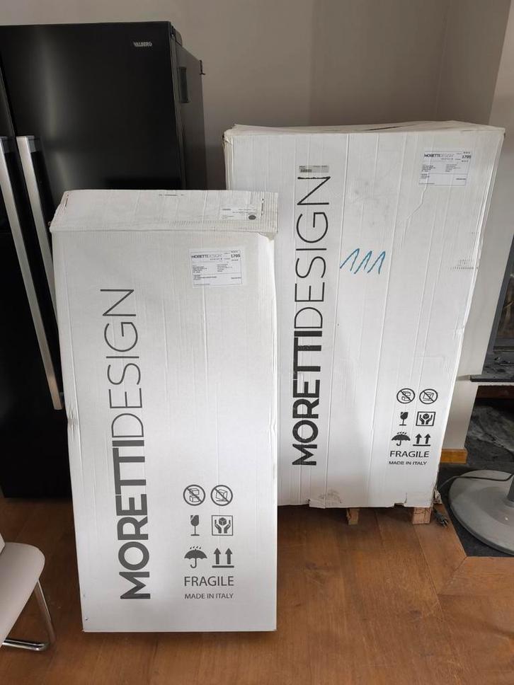 Chaudière à pellets Moretti Exclusive Glass aqua 34 A++, Doe-het-zelf en Bouw, Verwarming en Radiatoren, Nieuw, Ophalen