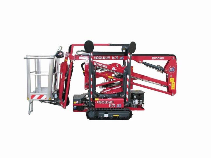 Hinowa Goldlift 14.70 III S in nieuwstaat 328 uren, Zakelijke goederen, Machines en Bouw | Liften, Steigers en Ladders, Ophalen
