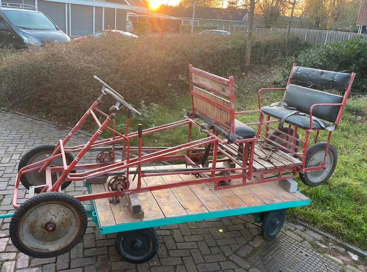 Leuke trapauto trapfiets te koop, Zakelijke goederen, Landbouw | Werktuigen, Overige typen, Ophalen