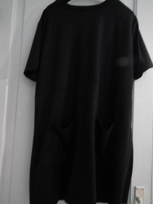 Zwarte jurk voor dames. T.48. (perfecte staat, nooit gedrage, Kleding | Dames, Jurken, Zo goed als nieuw, Maat 46/48 (XL) of groter