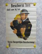 Oorlog Guerre Bescherming Kind Bevolking Bunker Gas Leger, Verzenden, Landmacht, Foto of Poster