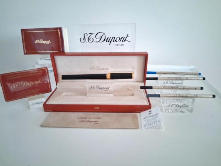 Dupont Rollerbalpen + Chinese Lak Full Set Nieuw.., Verzamelen, Rookartikelen, Aanstekers en Luciferdoosjes, Nieuw, Overige typen