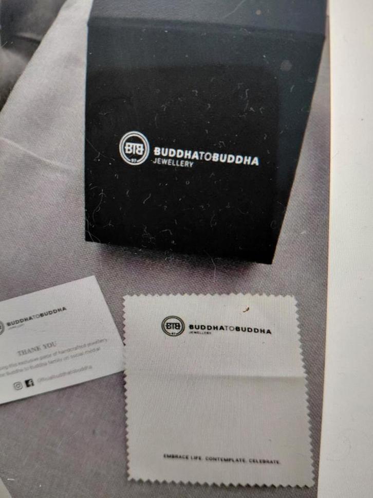 Heren/damesring budha to budha maat 20, Handtassen en Accessoires, Ringen, Zo goed als nieuw, Dame of Heer, 19 tot 20, Zilver