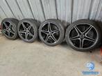 6mm! Originele Mercedes C Klasse C43 AMG W205 18 inch breeds, Auto-onderdelen, Banden en Velgen, 18 inch, Gebruikt, Banden en Velgen
