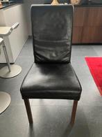 6Tafel stoelen en club zeteltje, Huis en Inrichting, Gebruikt, Bruin, Klassiek / hedendaags, Vijf, Zes of meer stoelen