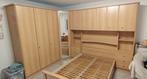 Complete slaapkamer, kledingkast, kledingkast, kast, bed, Huis en Inrichting, Slaapkamer | Complete slaapkamers, Ophalen, Zo goed als nieuw