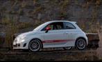 Abarth 500 1,4 TB 135 CV, Auto's, Abarth, Voorwielaandrijving, Stof, 980 kg, Zwart