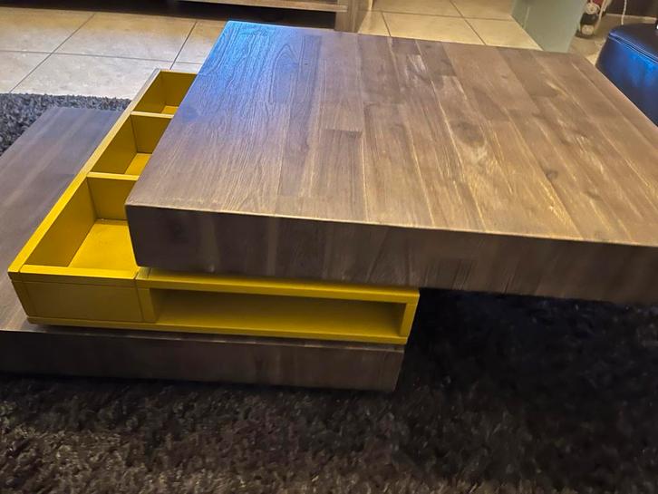Table de salon H&H, Huis en Inrichting, Tafels | Salontafels, Zo goed als nieuw, Ophalen