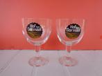 2 bier glazen Hof ten Dormaal voor € 2.00, Ophalen of Verzenden, Zo goed als nieuw, Glas of Glazen, Overige merken
