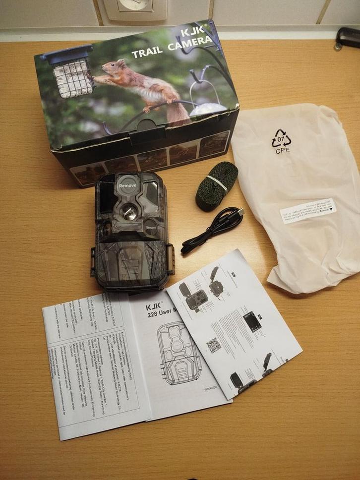 jachtcamera met verbinding met je smartphone, Audio, Tv en Foto, Actiecamera's, Nieuw, Ophalen of Verzenden