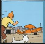 Carte postale Tintin double sous blister, Collections, Enlèvement ou Envoi