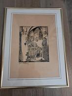GRAFIEK (houtsnede) FELIX TIMMERMAN, Antiek en Kunst, Ophalen of Verzenden