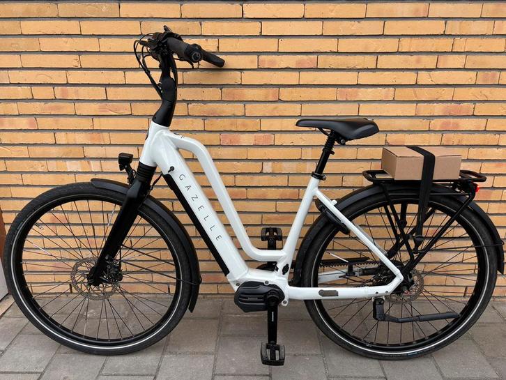 Gazelle middenmotor elektrisch fiets met 1881km op de teller, Fietsen en Brommers, Elektrische fietsen, Zo goed als nieuw, Gazelle