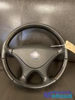 MERCEDES SLK R170 W208 CLK HOUT stuur met airbag leer zwart, Auto-onderdelen, Ophalen of Verzenden, Gebruikt, Mercedes-Benz
