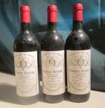 3x Château Reverdi - Listrac - Cru Bourgeois - 1981, Collections, Vins, Enlèvement ou Envoi, Pleine, Comme neuf, Vin rouge
