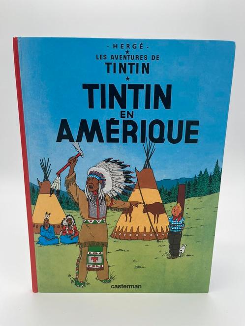 Tintin En Amérique Série D 1985 - Hergé Casterman, Boeken, Stripverhalen, Gelezen, Eén stripboek