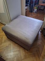 mooie voetsteun voor bij een salon., Vierkant, Zo goed als nieuw, 75 tot 100 cm, Stof