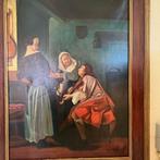 oud schilderij, Ophalen