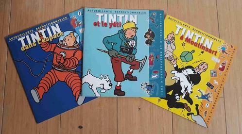 TINTIN – Autocollants repositionnables (3 numéros), Collections, Personnages de BD, Tintin, Enlèvement ou Envoi