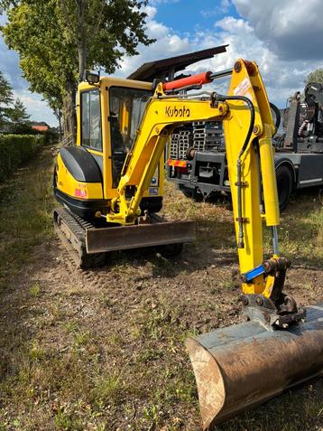 Minigraver kubota KX61-3 graafmachine snelwissel beschikbaar voor biedingen