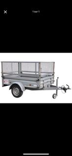 Remorque avec chauffeur – transport meuble , déchèterie, Enlèvement