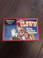 Magnetische poezië - kit - creepy clown, Verzamelen, Verzenden