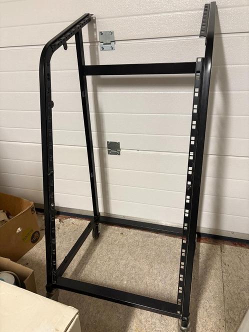 Professional 19" Studio Rack on wheels (110cm), Muziek en Instrumenten, Instrumenten | Toebehoren, Gebruikt, Overige instrumenten