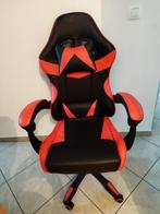 Fauteuil de jeu avec coussins supplémentaires, Ergonomique, Rouge, Enlèvement ou Envoi, Neuf