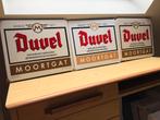 Duvel emaille borden 3 versies, Verzamelen, Biermerken, Ophalen of Verzenden, Nieuw, Reclamebord, Plaat of Schild, Duvel