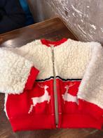 Vintage schapenwol jasje met rits, Kinderen en Baby's, Kinderkleding | Overige, Ophalen of Verzenden, Zo goed als nieuw
