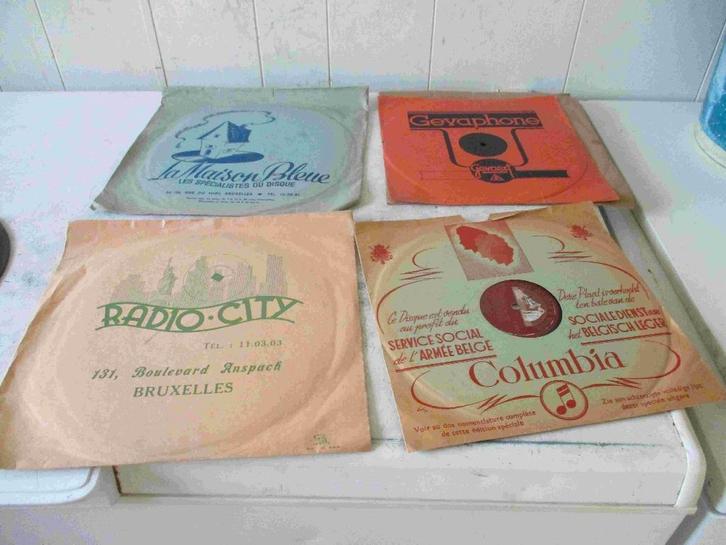 92 bakelieten 78 T platen, CD & DVD, Vinyles | Compilations, Utilisé, 10 pouces, Enlèvement ou Envoi