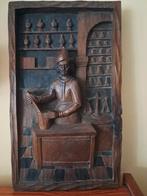 De herborist - zeer mooie houtsculptuur, Ophalen