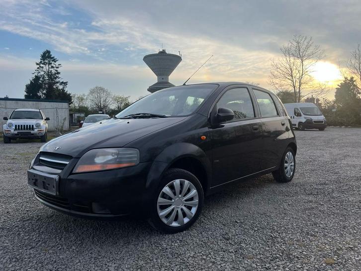 Daewoo Kalos 1.2iBenzine/10:2006/Airco/145.000Km/ 1.500€, Auto's, Daewoo, Bedrijf, Te koop, Kalos, ABS, Benzine, Euro 4, Stadsauto