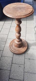 houten oud plantentafeltje, Antiek en Kunst, Ophalen