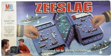 Zeeslag MB gezelschapsspel bordspel spel compleet vintage beschikbaar voor biedingen