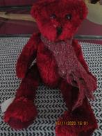 Ourson de fête rouge pailleté, Enlèvement ou Envoi, Neuf, Ours