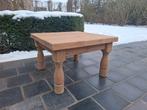 Volledig massief eiken bijzet/salontafeltje. Geluchtgomd., Ophalen of Verzenden, Hout