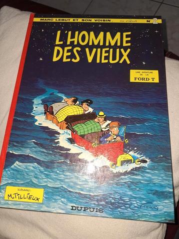 Marc Lebut et son Voisin L'homme des Vieux 1982, Une BD, Enlèvement, Comme neuf